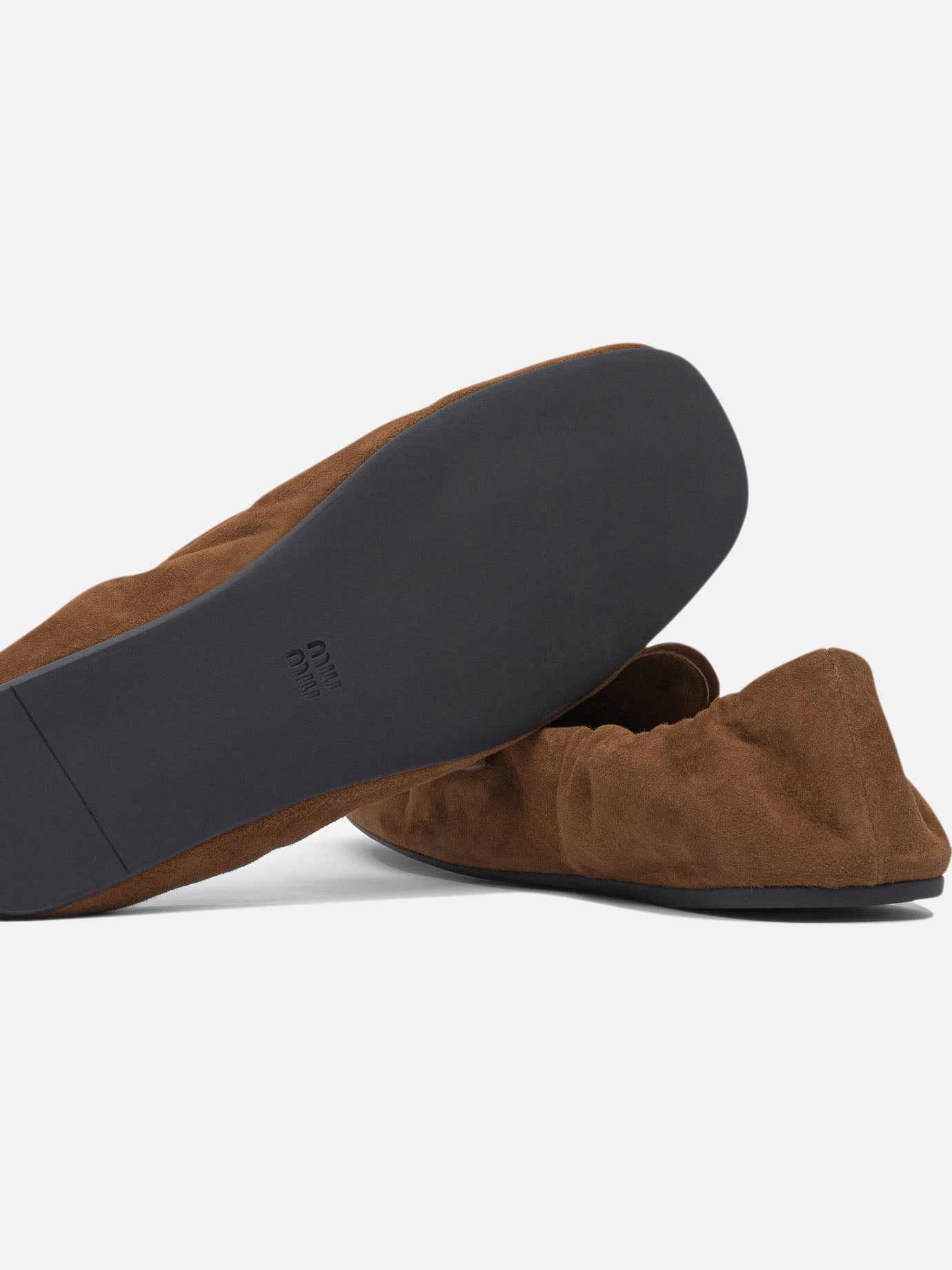 Loafers 100% lamb leather - 100% rubber  Brown - Miu Miu Women | PDP | VIETTI Online Store | thumbnail_5