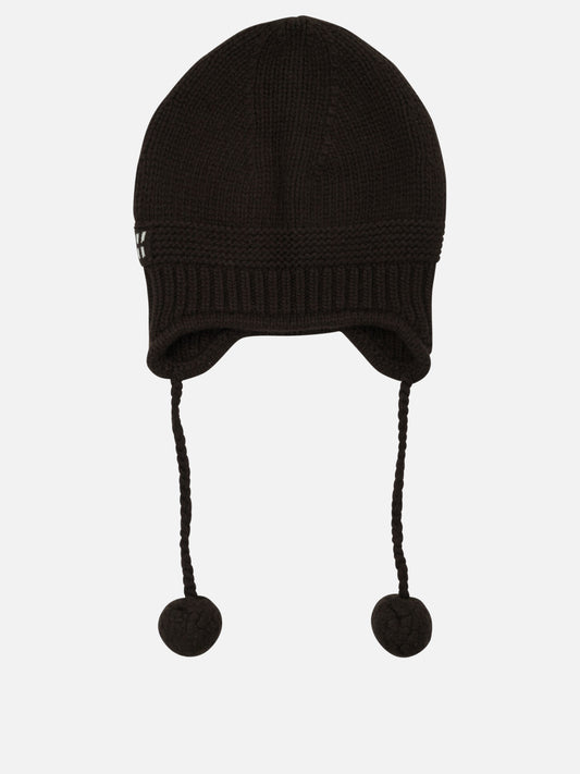 Beanies Logo  Brown - Miu Miu Women | PDP | VIETTI Online Store 
