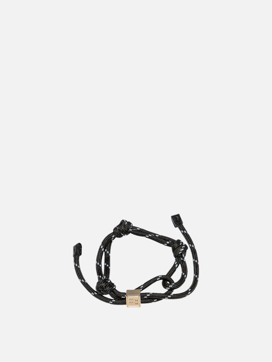 Bracelets & Anklets 100% cotton  Black - Miu Miu Women | PLP | VIETTI Online Store 
