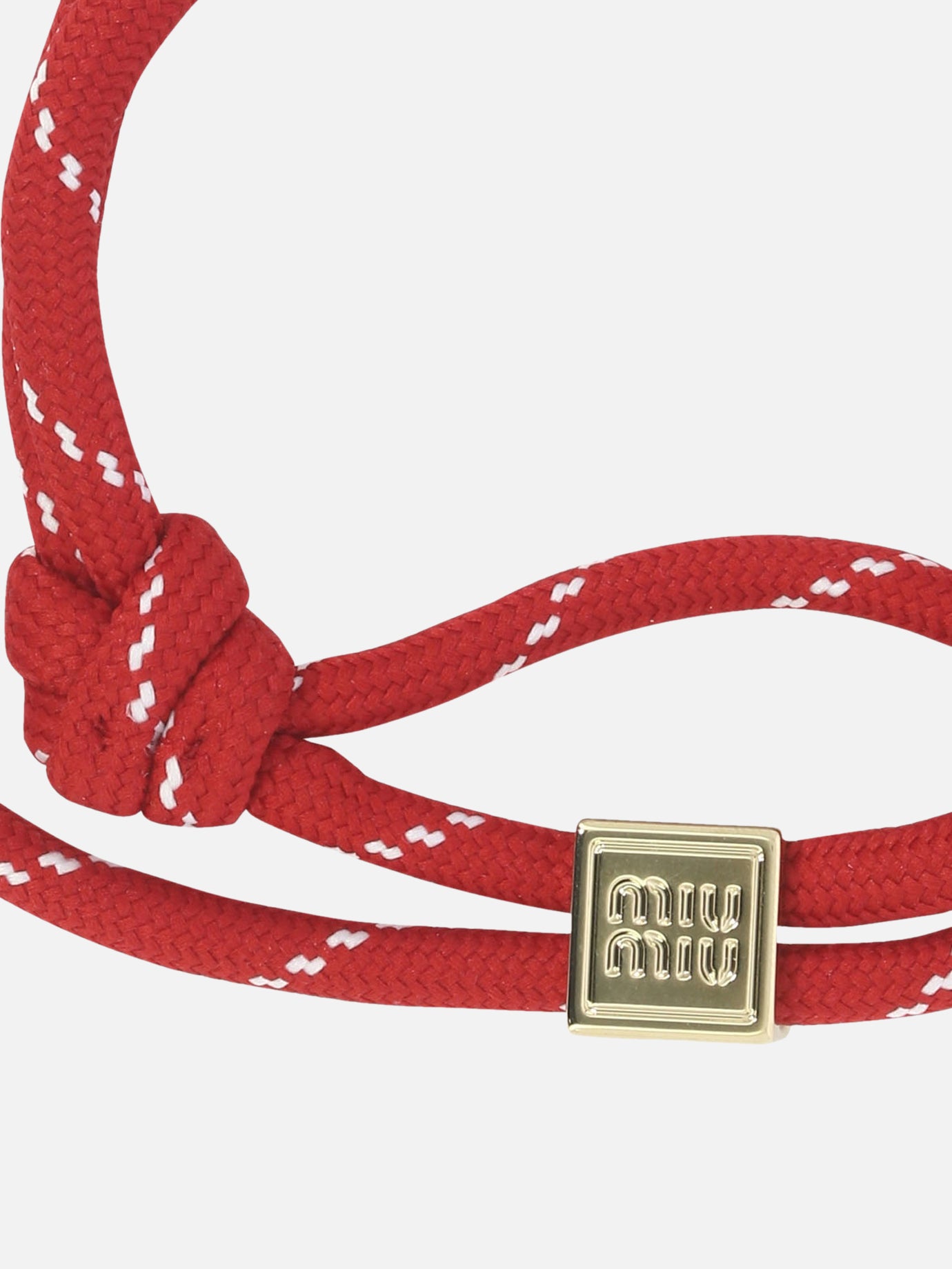 Miu Miu Rope bracelet 21229764_UNI Red thumbnail_2