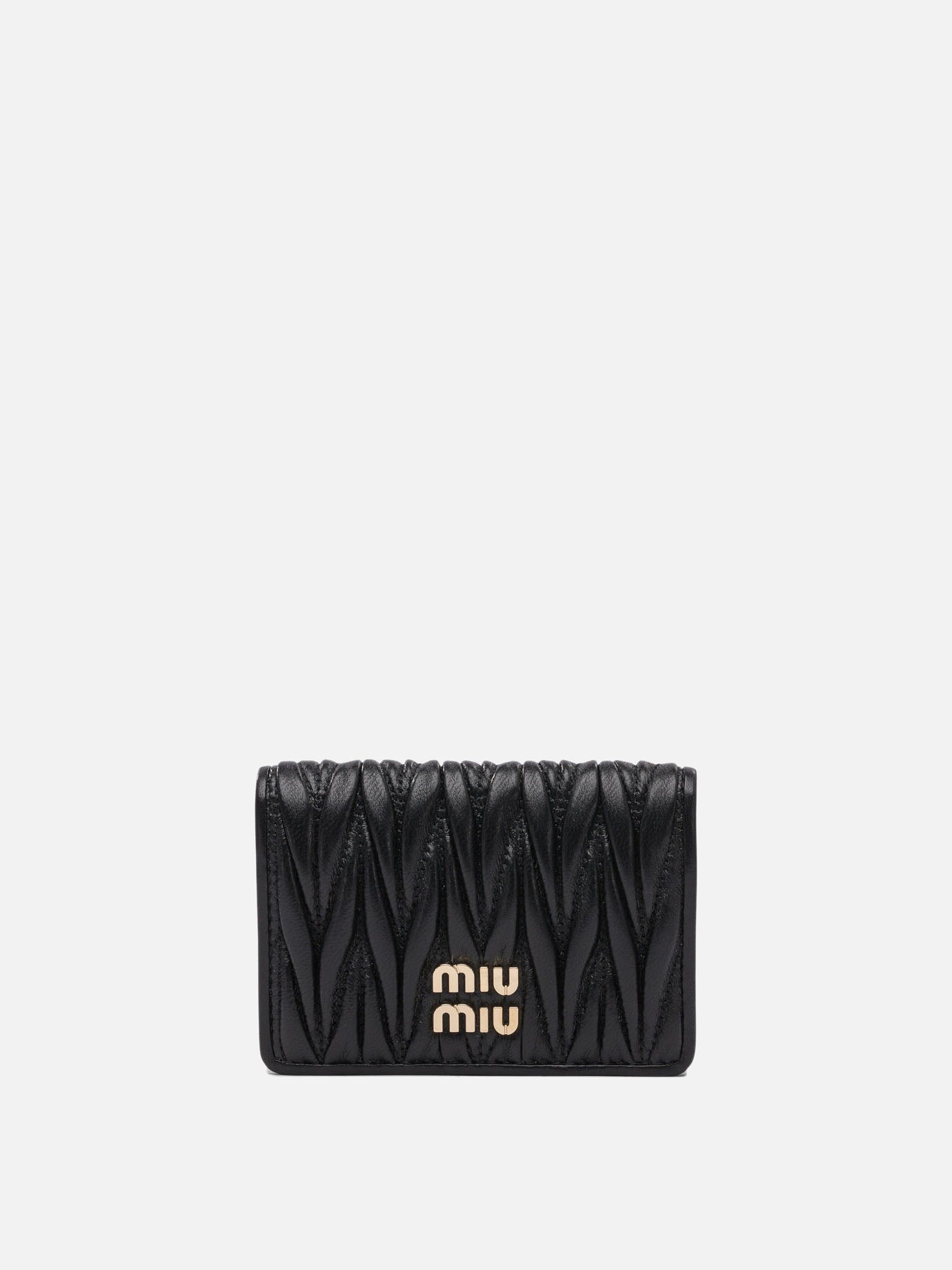 Card holders Logo  Black - Miu Miu Women | PDP | VIETTI Online Store | thumbnail