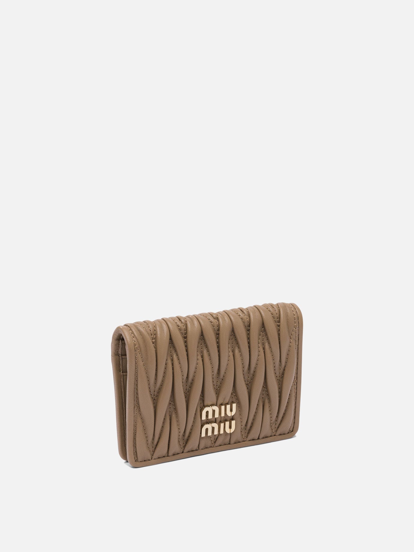 Card holders Logo  Brown - Miu Miu Women | PDP | VIETTI Online Store | Zoom-Modal_2
