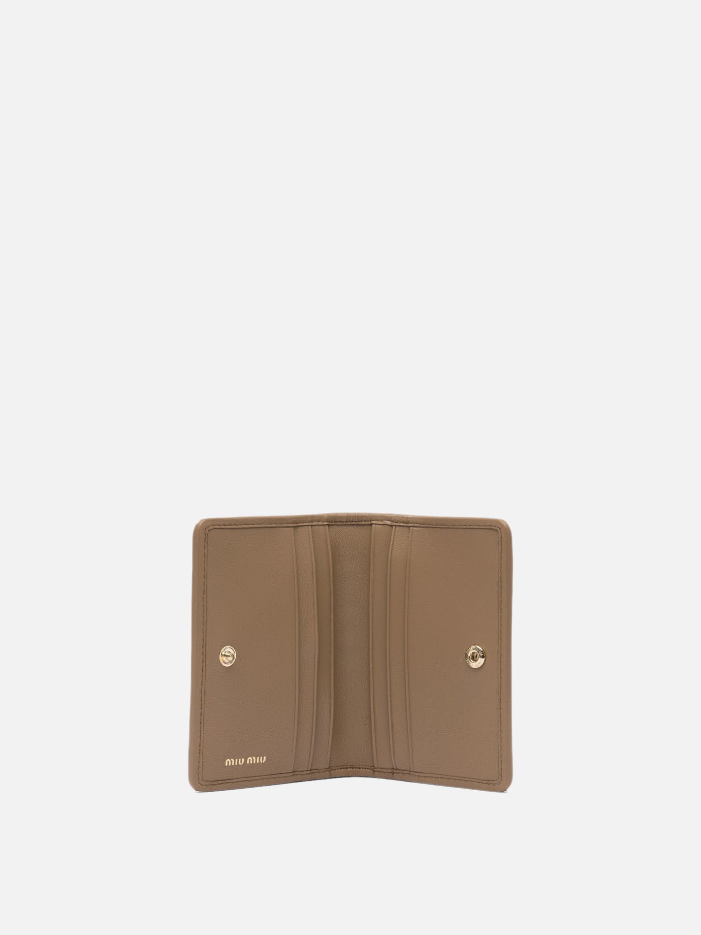 Card holders Logo  Brown - Miu Miu Women | PDP | VIETTI Online Store | thumbnail_5