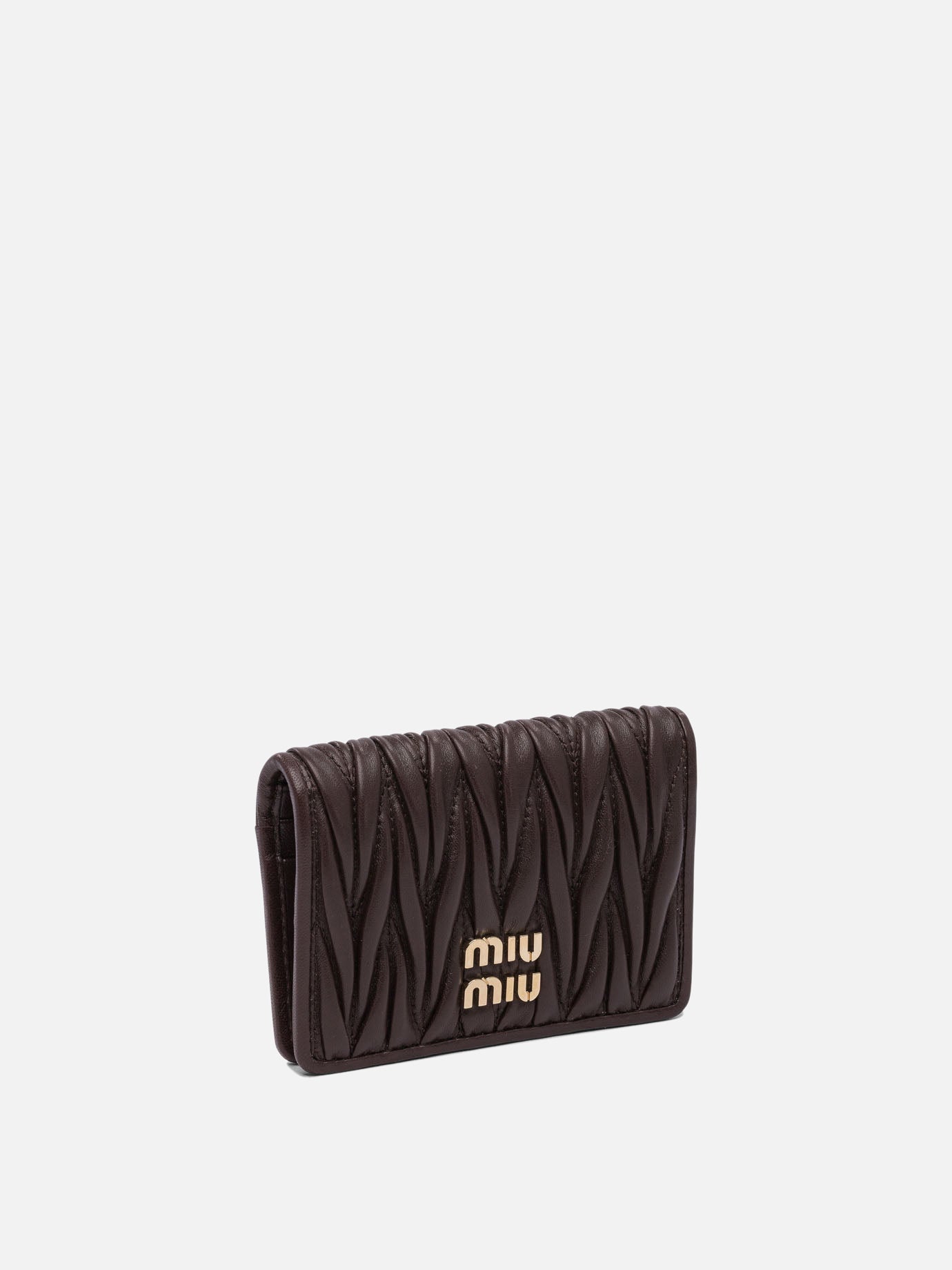 Card holders Logo  Brown - Miu Miu Women | PDP | VIETTI Online Store | thumbnail_2