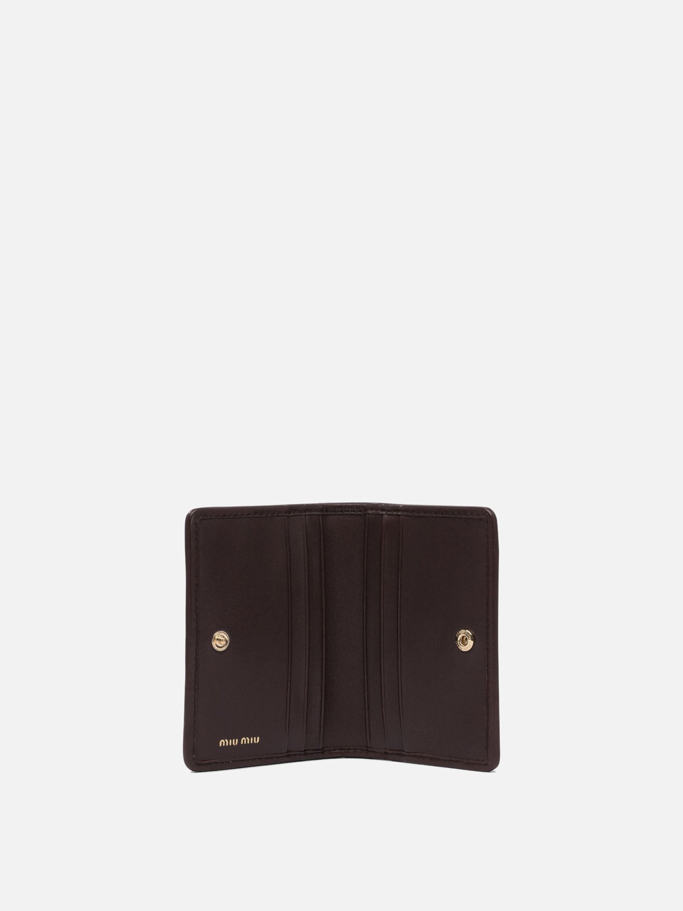 Card holders Logo  Brown - Miu Miu Women | PDP | VIETTI Online Store | Zoom-Modal_5
