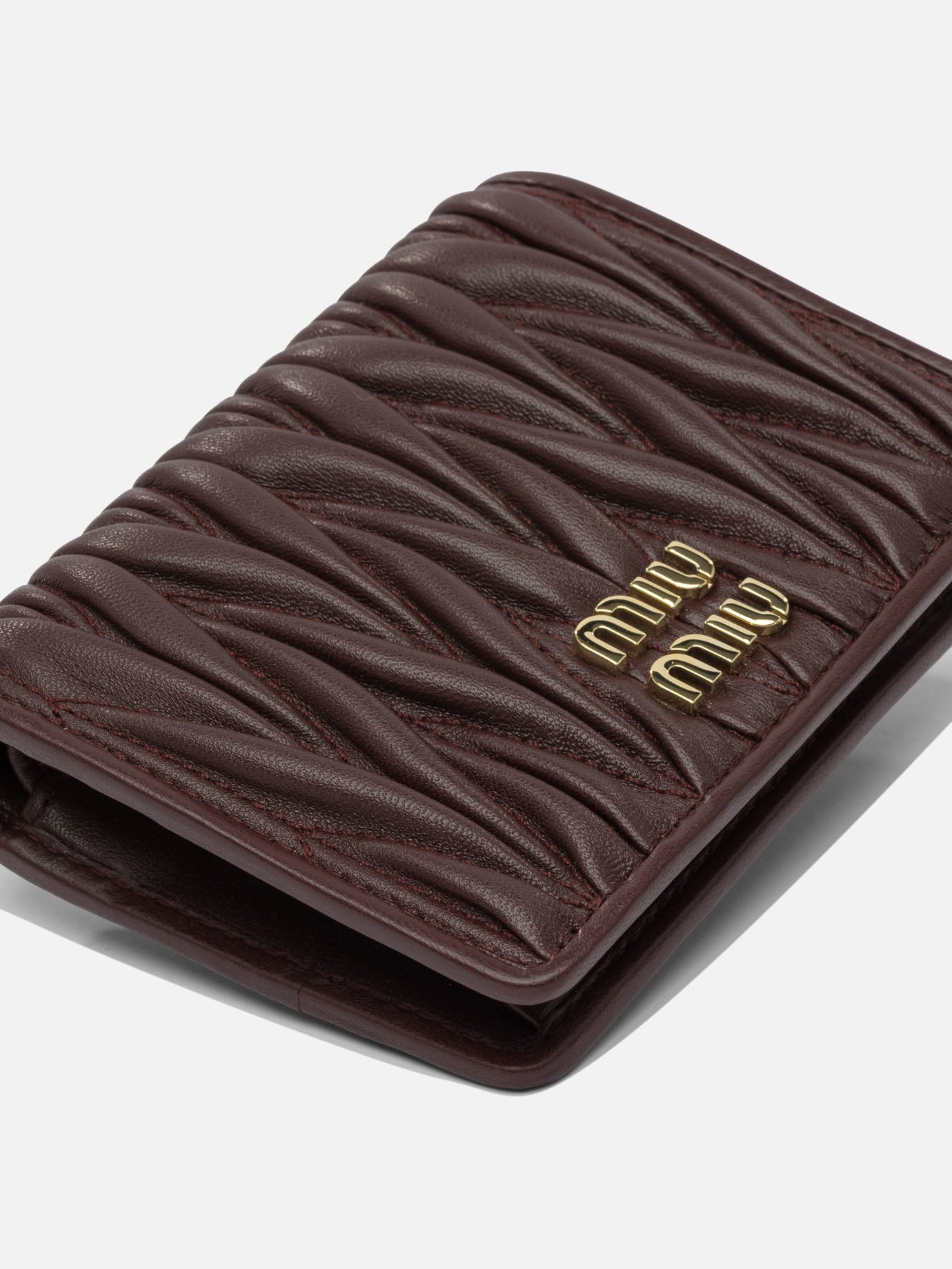 Wallets Logo  Bordeaux - Miu Miu Women | PDP | VIETTI Online Store | Zoom-Modal_4
