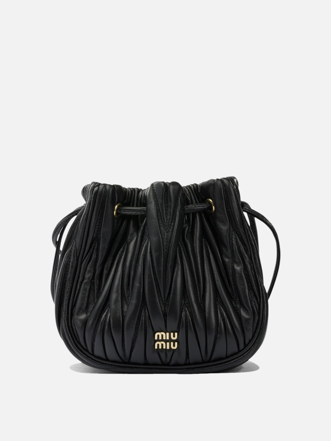 Mini bags 100% lamb leather  Black - Miu Miu Women | PDP | VIETTI Online Store | thumbnail