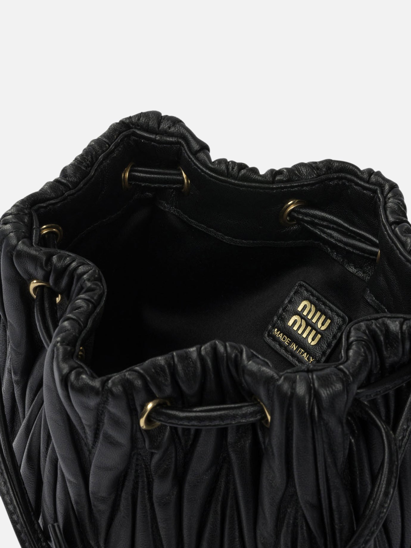 Mini bags 100% lamb leather  Black - Miu Miu Women | PDP | VIETTI Online Store | thumbnail_5