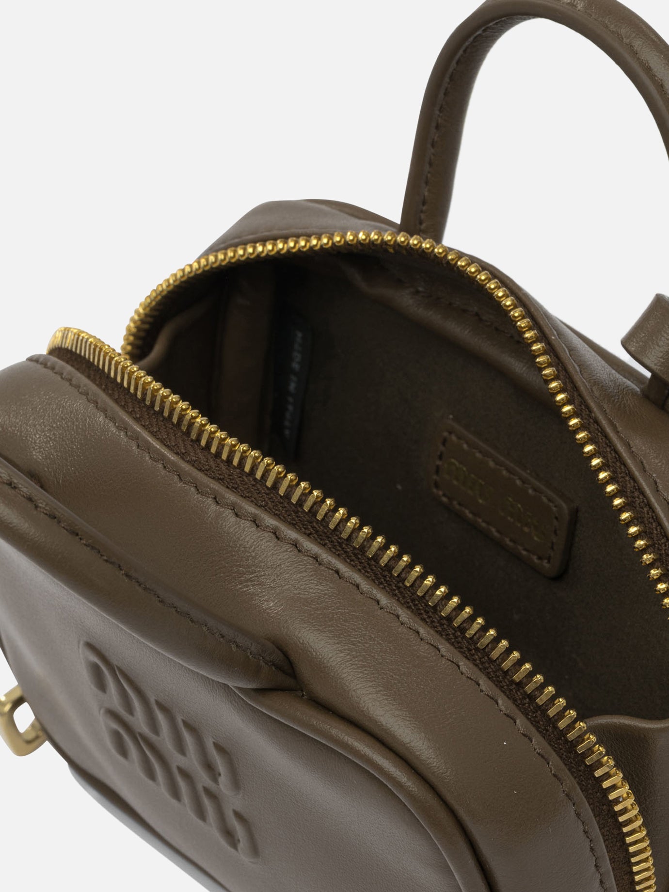 Charms 100% calf leather  Green - Miu Miu Women | PDP | VIETTI Online Store | thumbnail_5