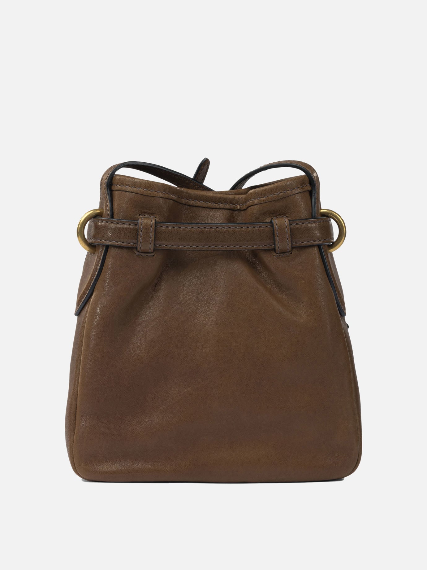 Pouch 100% lamb leather  Brown - Miu Miu Women | PDP | VIETTI Online Store | thumbnail_3
