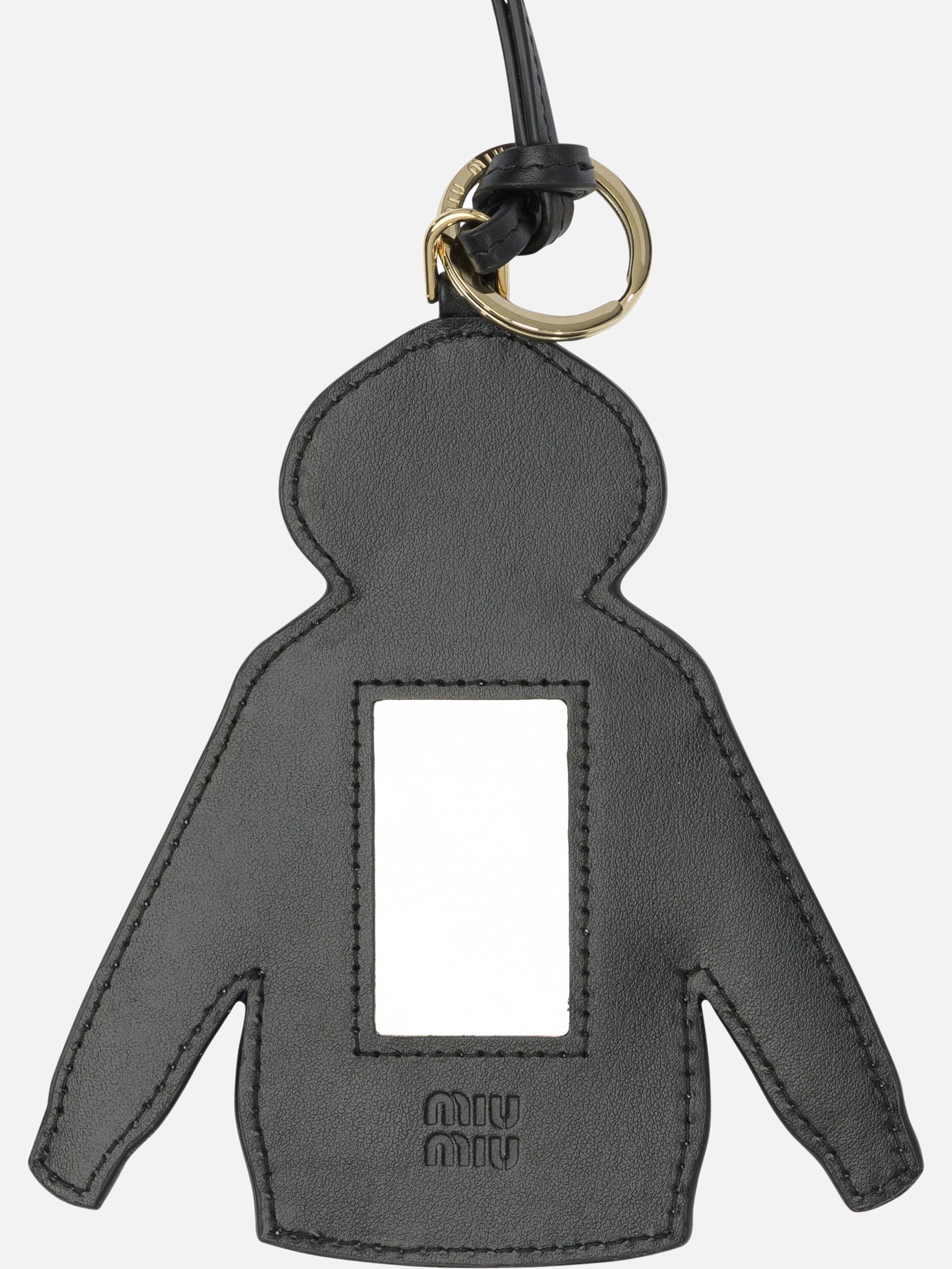 Charms 100% calf leather  Grey - Miu Miu Women | PDP | VIETTI Online Store | Zoom-Modal_2
