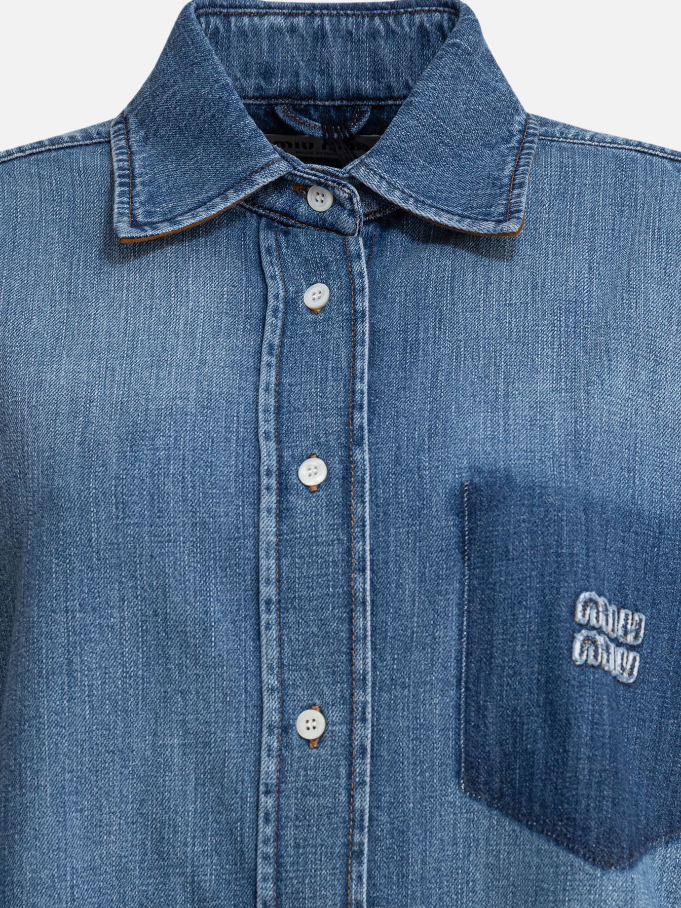 Miu Miu Denim shirt Light blue