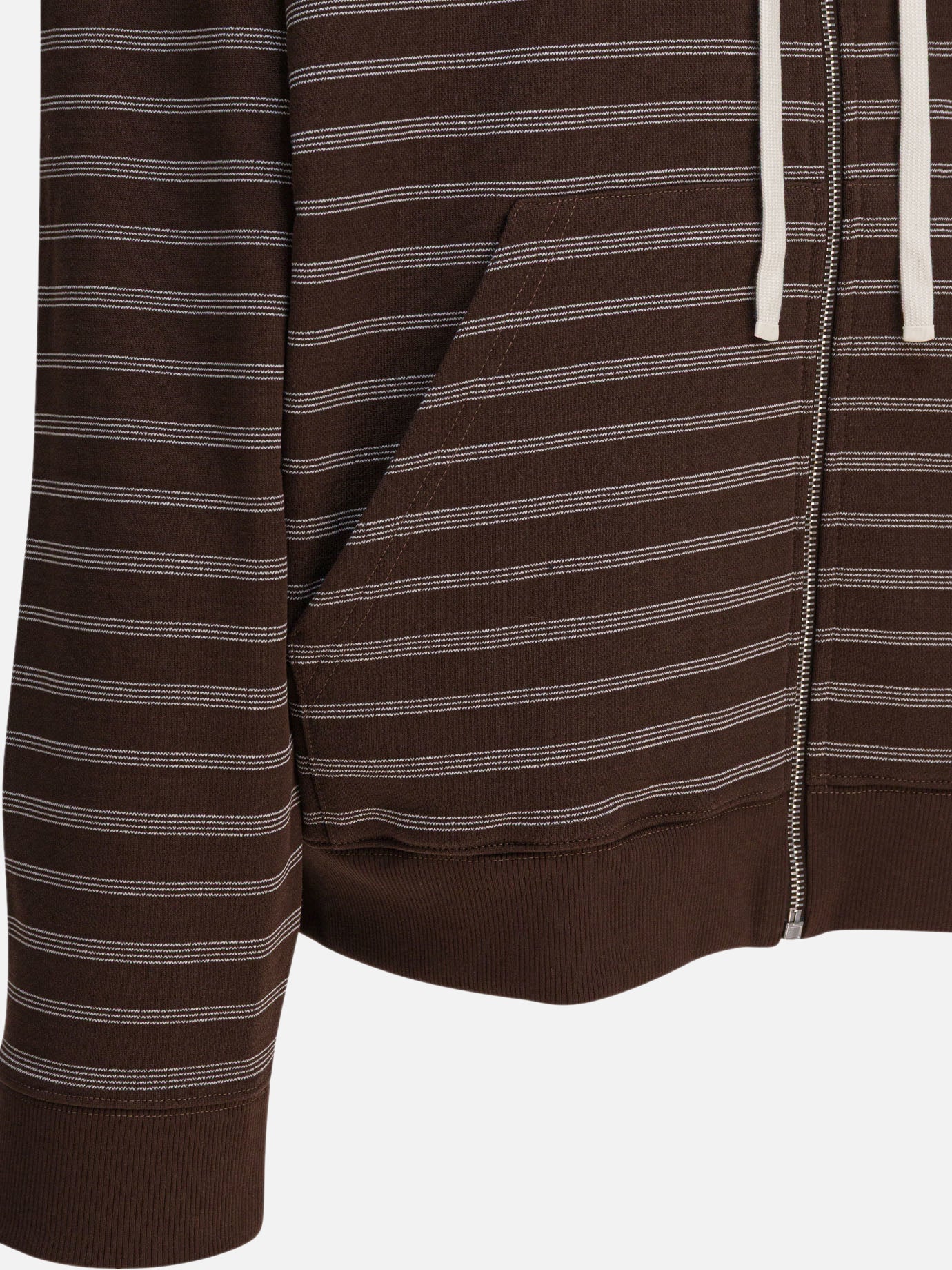 Full zip sweatshirts Logo  Brown - Miu Miu Women | PDP | VIETTI Online Store | thumbnail_4