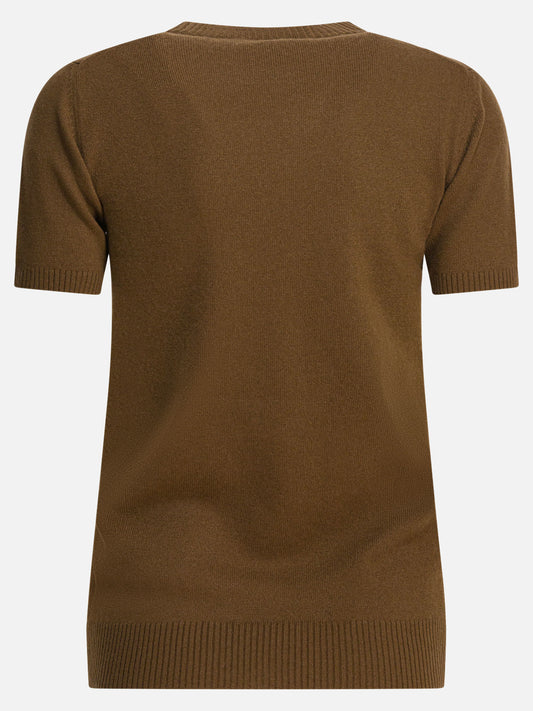 Crewneck sweaters Logo  Brown - Miu Miu Women | PDP | VIETTI Online Store | 2
