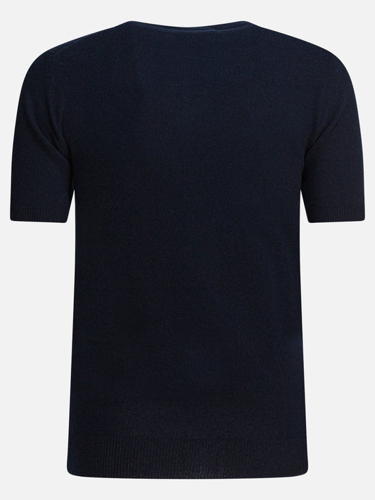 Crewneck sweaters Argyle  Blue - Miu Miu Women | PDP | VIETTI Online Store | 2
