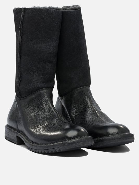 Zipped boots 100% leather - 100% rubber  Black - Moma Women | PDP | VIETTI Online Store | 2
