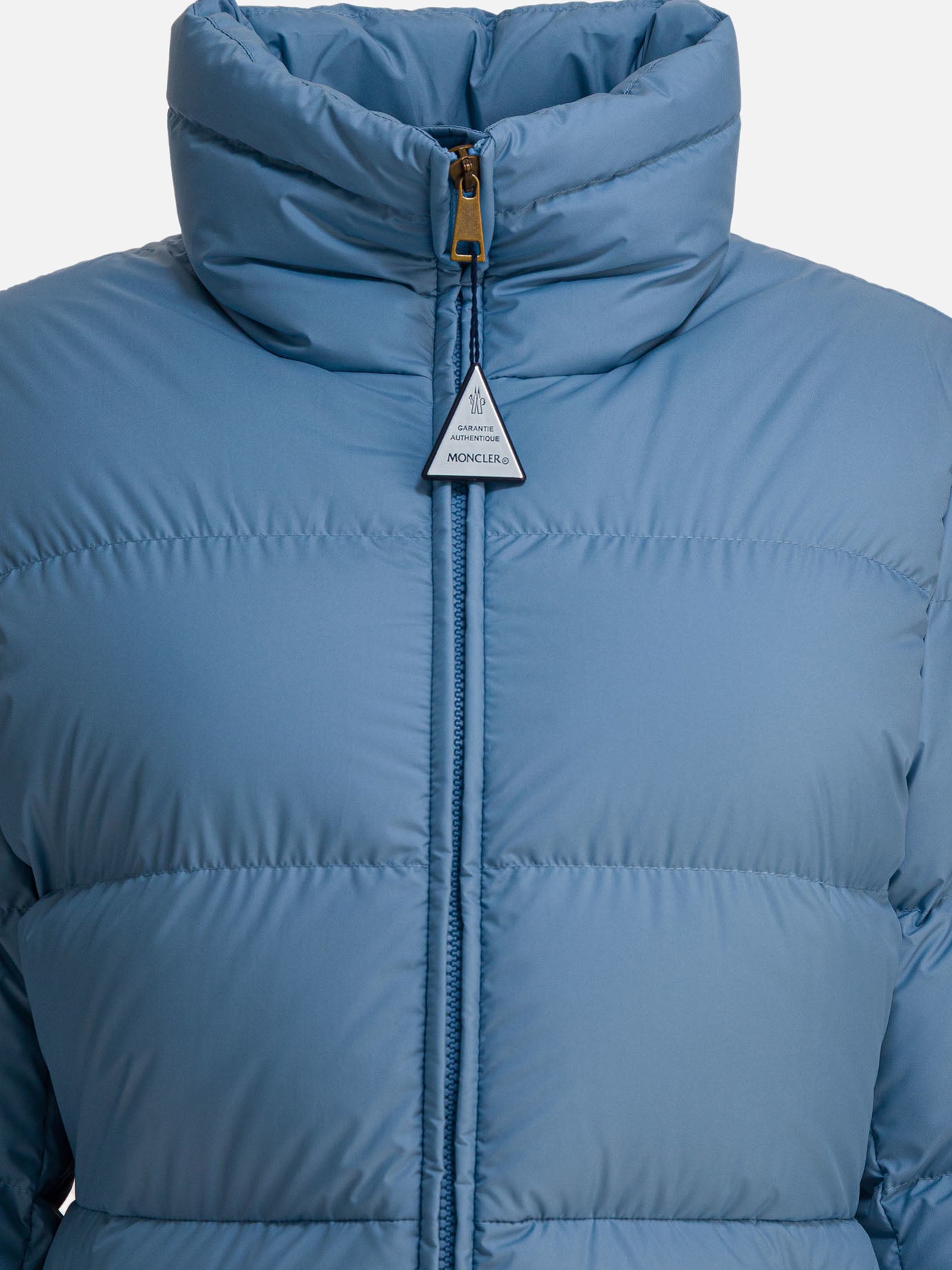 Down jackets Logo  Light blue - Moncler Women | PDP | VIETTI Online Store | Zoom-Modal_3
