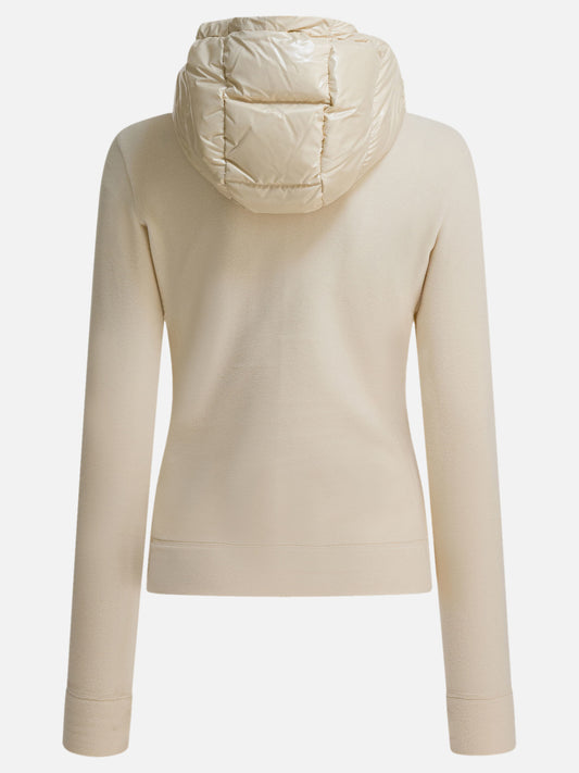Full zip sweatshirts Logo  Beige - Moncler Grenoble Women | PDP | VIETTI Online Store | 2
