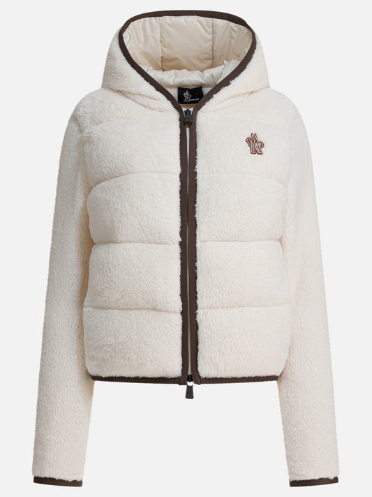 Full zip sweatshirts Logo  White - Moncler Grenoble Women | PDP | VIETTI Online Store 
