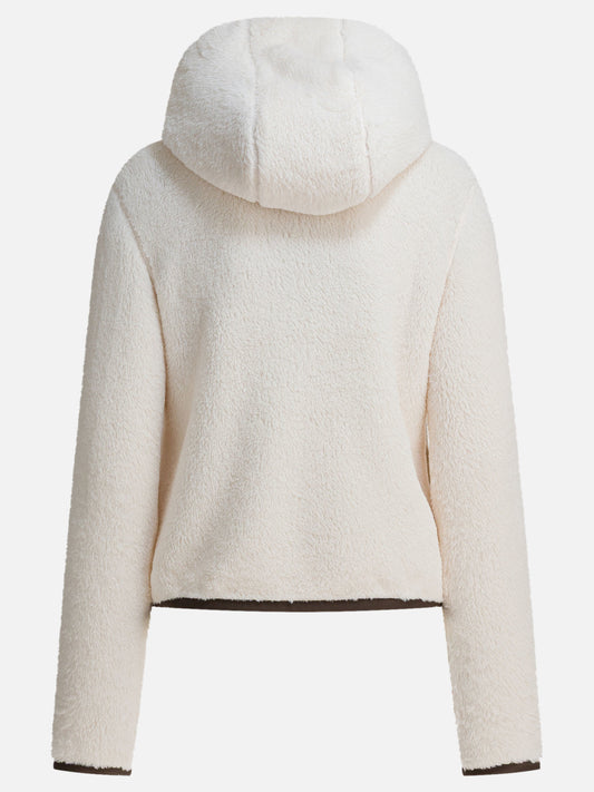 Full zip sweatshirts Logo  White - Moncler Grenoble Women | PDP | VIETTI Online Store | 2
