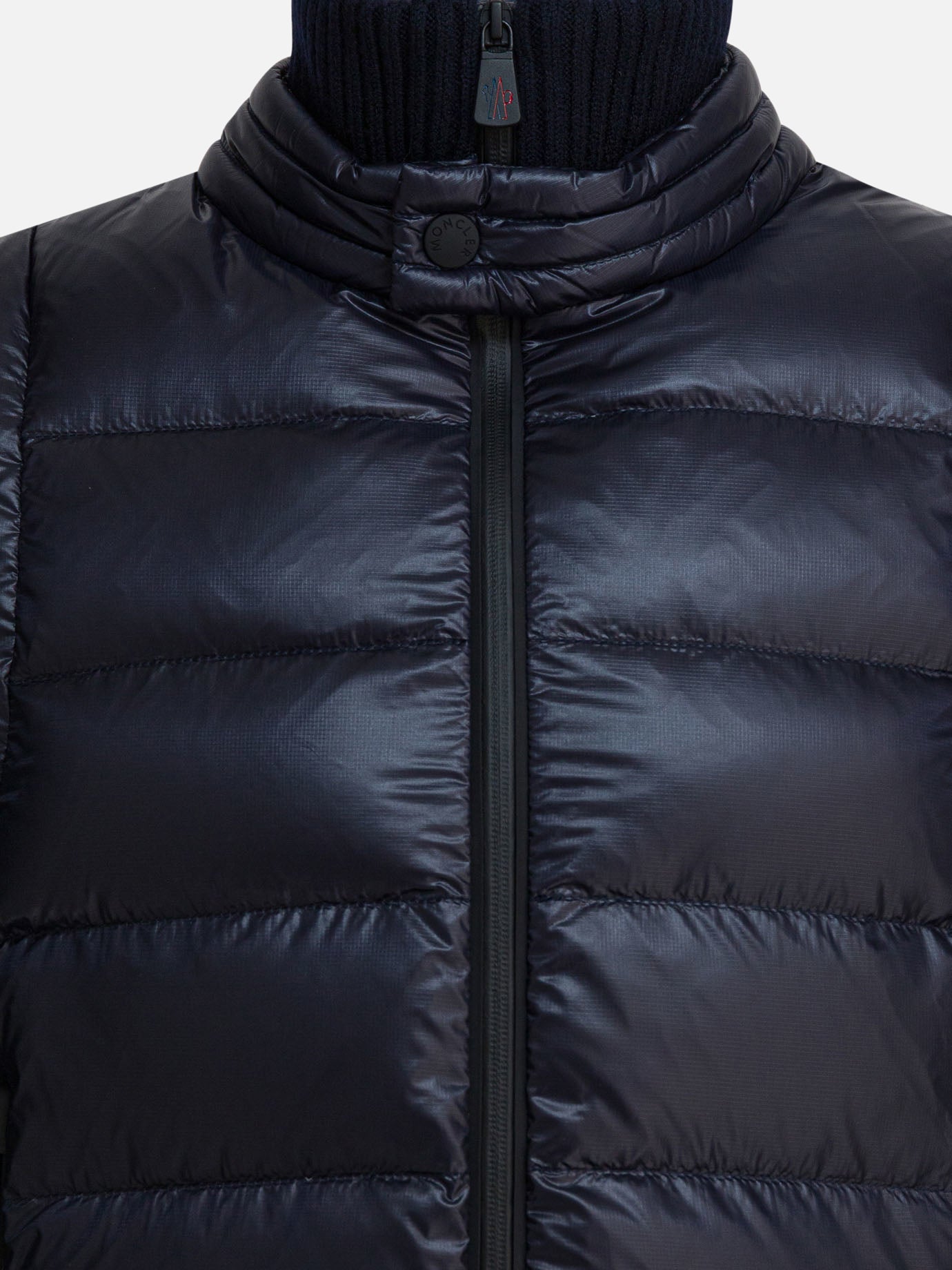 Quilted & Utility Jackets Logo  Blue - Moncler Grenoble Men | PDP | VIETTI Online Store | thumbnail_3