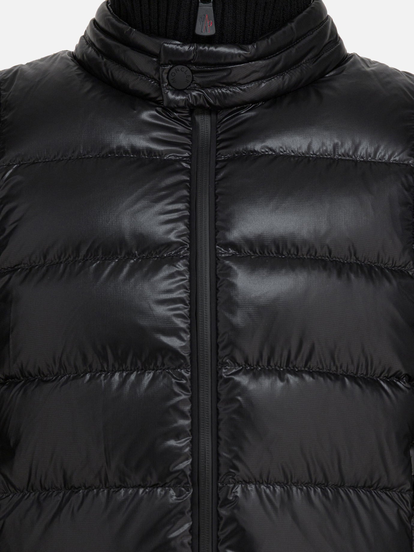 Quilted & Utility Jackets Logo  Black - Moncler Grenoble Men | PDP | VIETTI Online Store | thumbnail_3