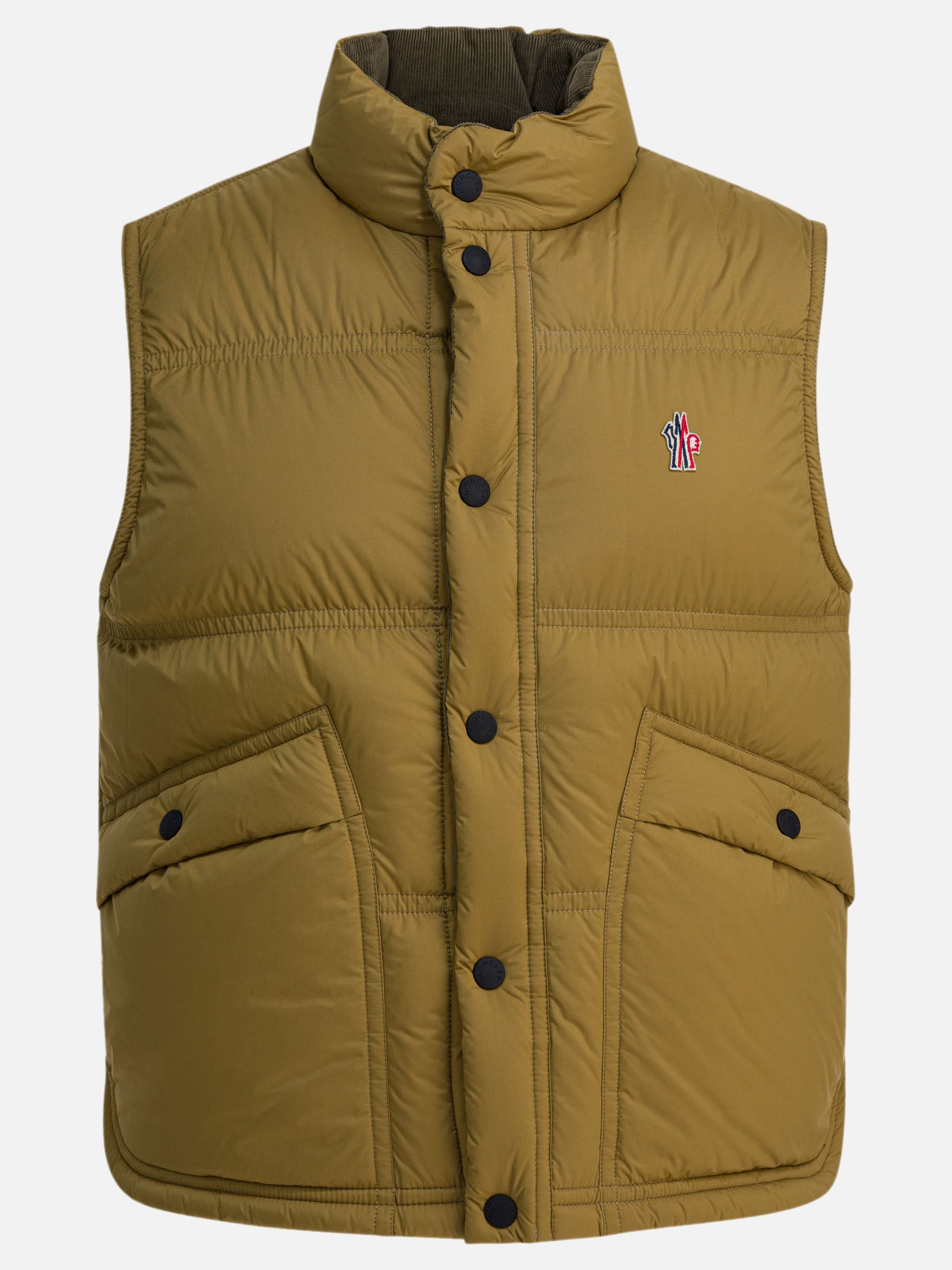Vest jackets Logo  Beige - Moncler Grenoble Men | PDP | VIETTI Online Store | Zoom-Modal
