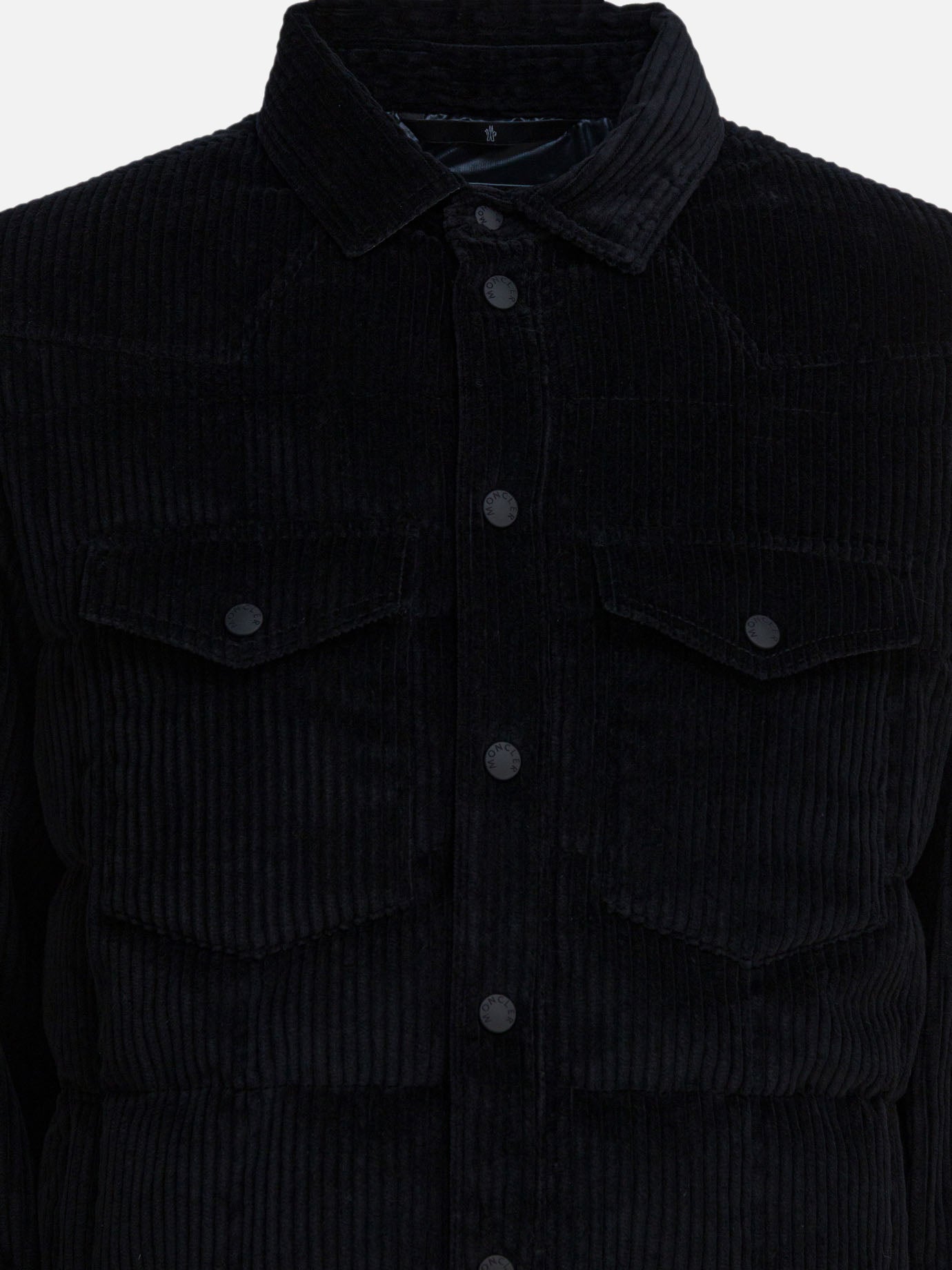 Overshirt jackets Logo  Black - Moncler Grenoble Men | PDP | VIETTI Online Store | Zoom-Modal_3
