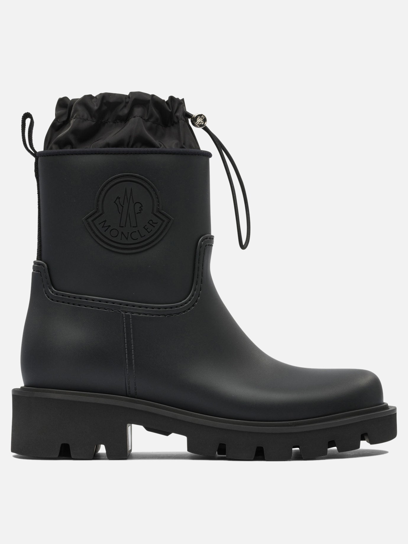 Rain boots 100% pvc - 100% rubber  Black - Moncler Women | PDP | VIETTI Online Store | Zoom-Modal
