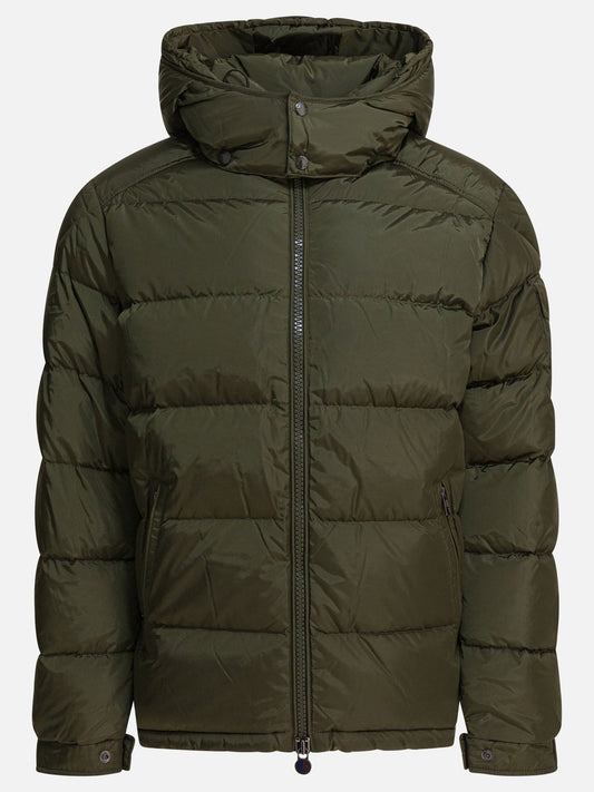 Down jackets Solid colour  Green - Moncler Men | PDP | VIETTI Online Store 
