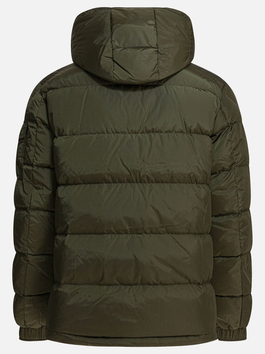Down jackets Solid colour  Green - Moncler Men | PDP | VIETTI Online Store | 2
