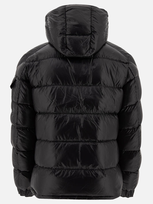 Down jackets Solid colour  Black - Moncler Men | PDP | VIETTI Online Store | 2
