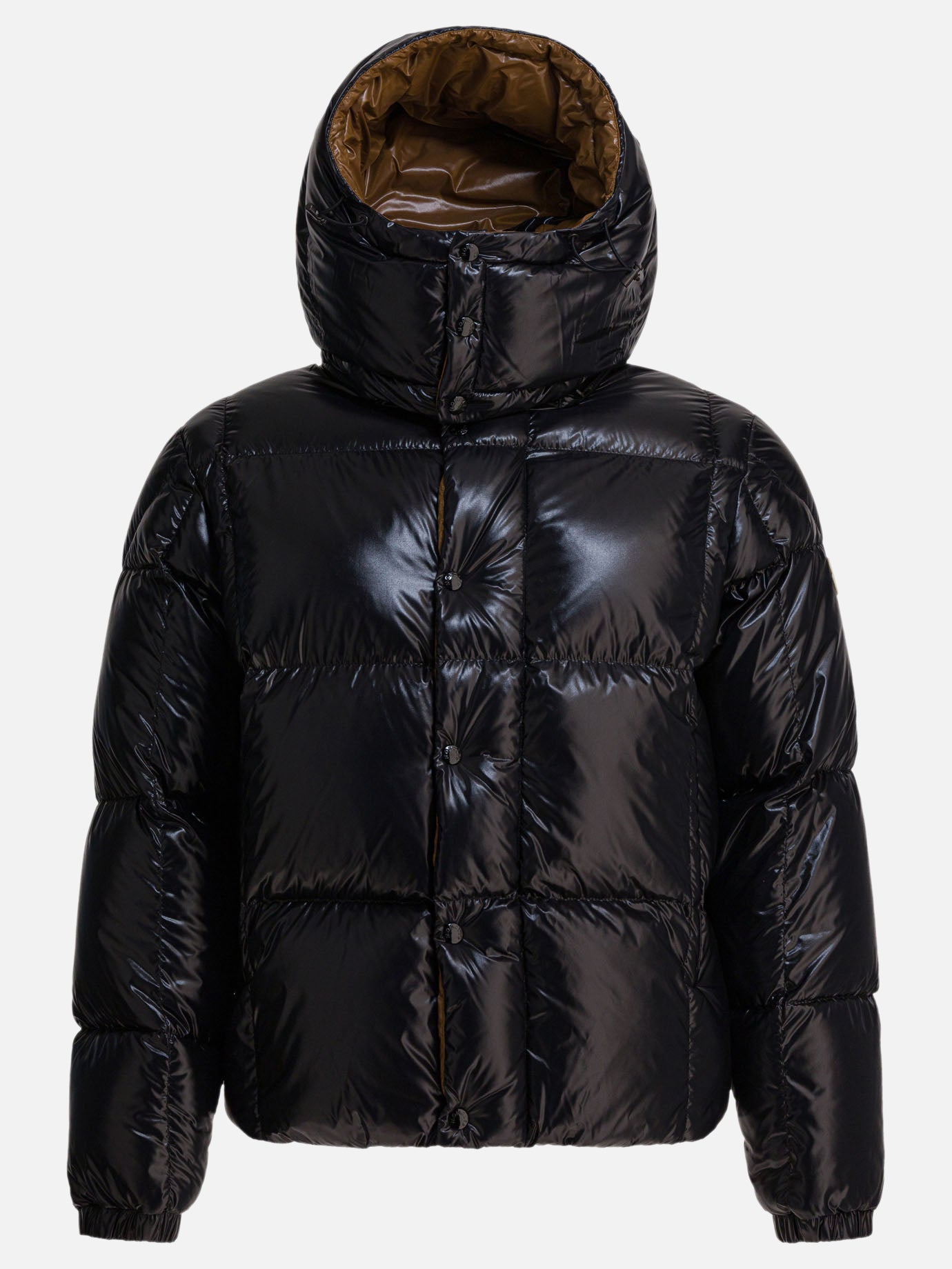 Down jackets Solid colour  Black - Moncler Men | PDP | VIETTI Online Store | thumbnail