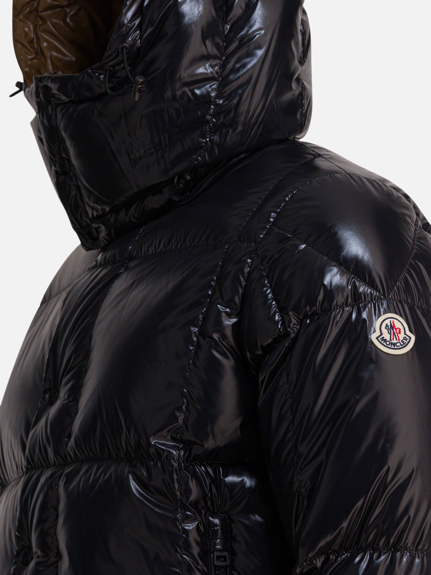 Down jackets Solid colour  Black - Moncler Men | PDP | VIETTI Online Store | Zoom-Modal_4
