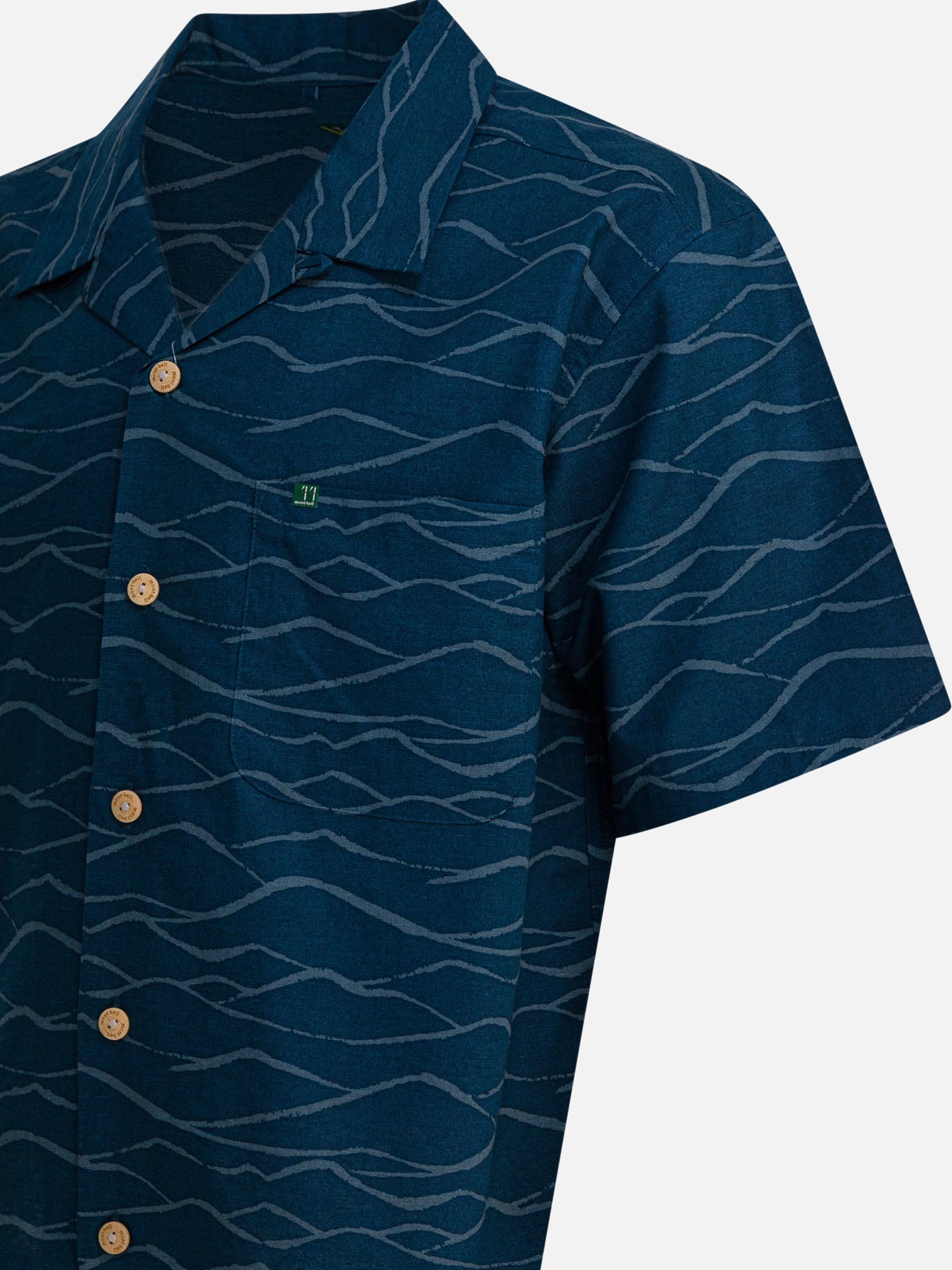 Casual shirts Print  Blue - Montbell Men | PDP | VIETTI Online Store | Zoom-Modal_4
