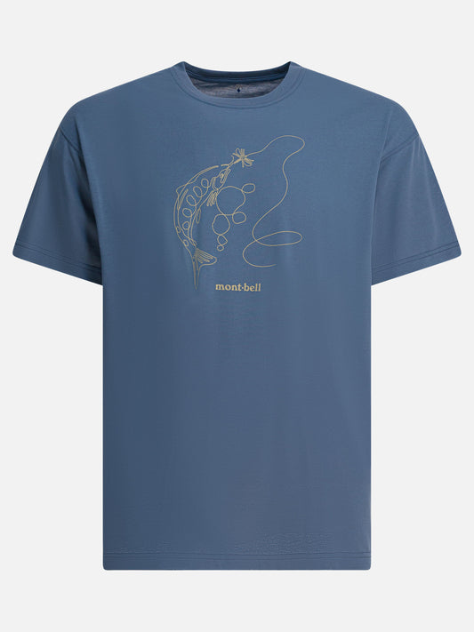 Crewneck t-shirts Print  Blue - Montbell Men | PDP | VIETTI Online Store 
