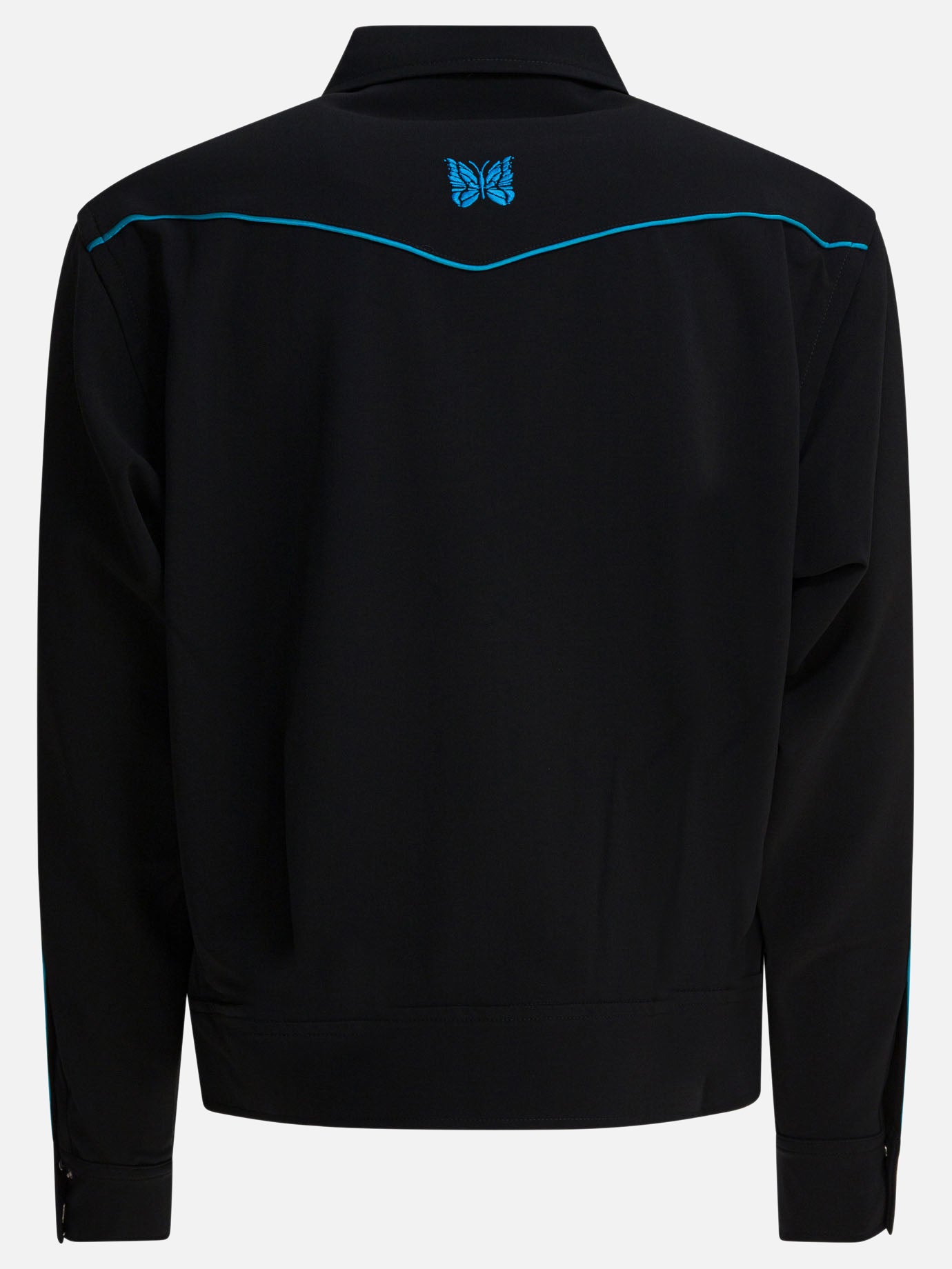 Overshirt jackets Logo  Black - Needles Men | PDP | VIETTI Online Store | thumbnail_2