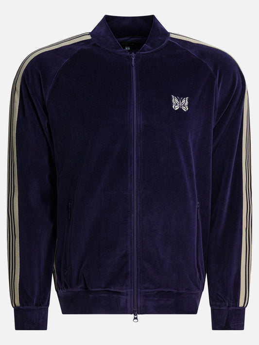 Full zip sweatshirts Logo  Purple - Needles Men | PDP | VIETTI Online Store 
