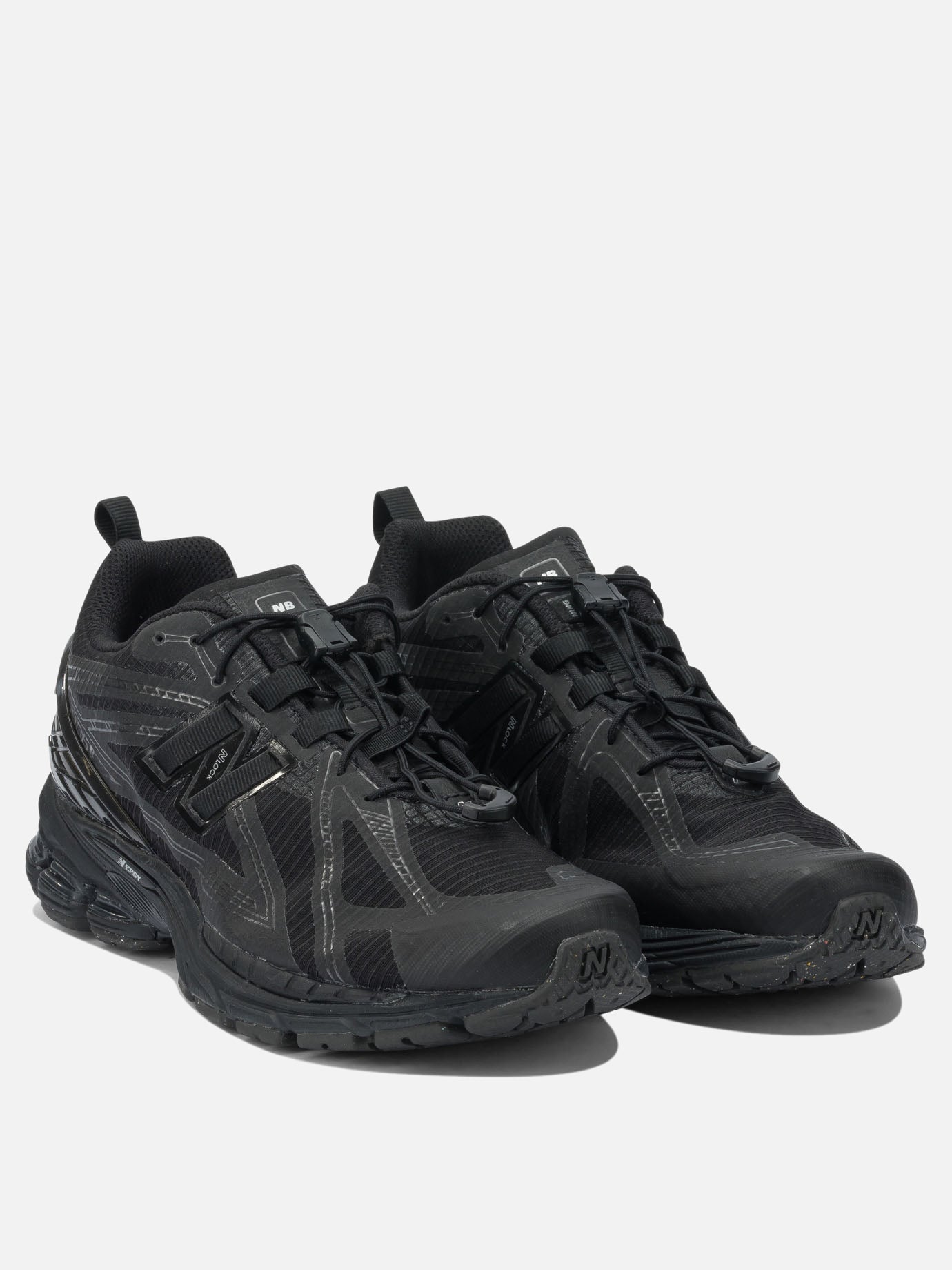 Low top sneakers 100% mesh - 100% rubber  Black - New Balance Men | PDP | VIETTI Online Store | thumbnail_2