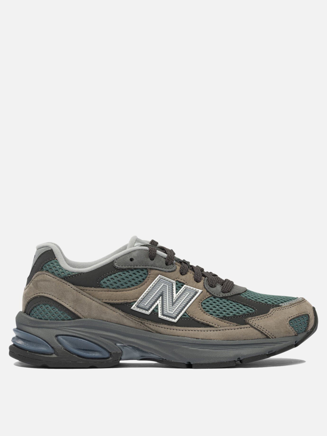 Low top sneakers 70% suede 30% mesh - 100% rubber  Grey - New Balance Men | PDP | VIETTI Online Store | Zoom-Modal
