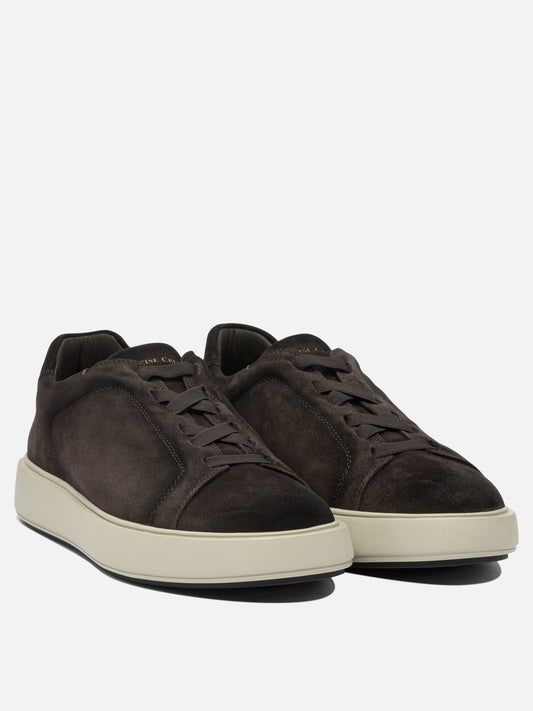 Low top sneakers 100% leather - 100% rubber  Brown - Officine Creative Men | PDP | VIETTI Online Store | 2
