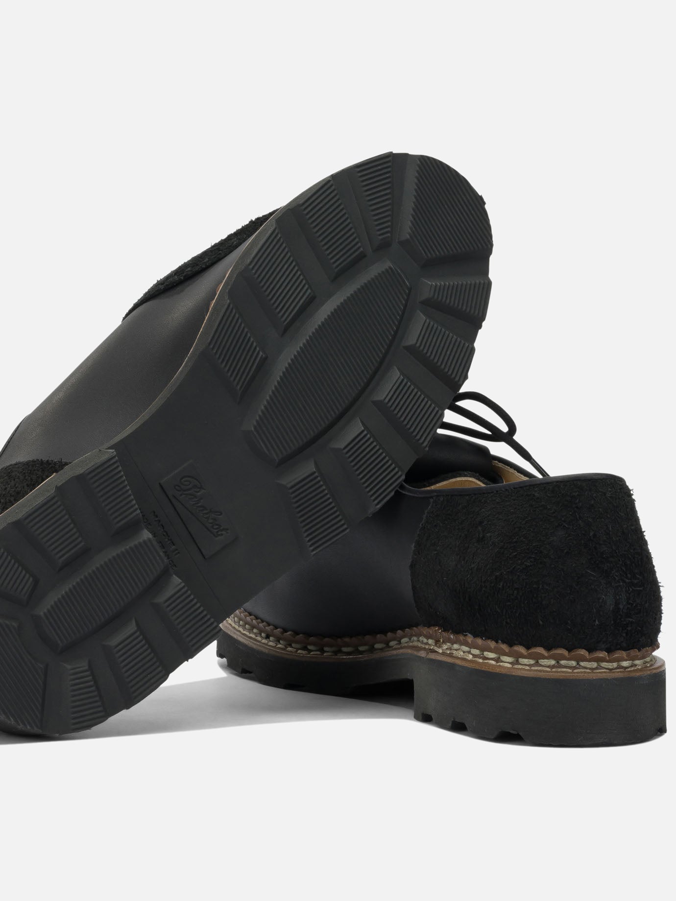 Derby 100% leather - 100% rubber  Black - Paraboot Men | PDP | VIETTI Online Store | Zoom-Modal_5
