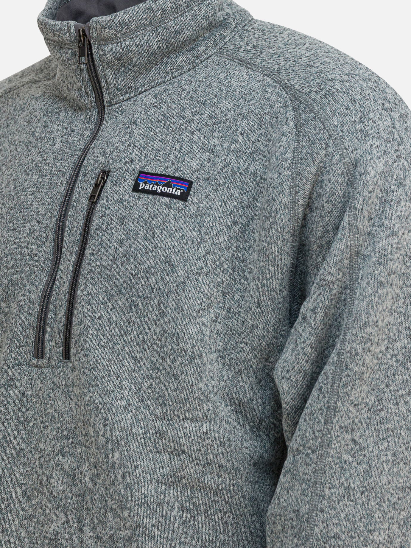 Half zip sweatshirts Solid colour  Grey - Patagonia Men | PDP | VIETTI Online Store | thumbnail_4
