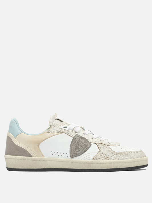 Low top sneakers 100% leather - 100% rubber  Beige - Philippe Model Paris Women | PDP | VIETTI Online Store 
