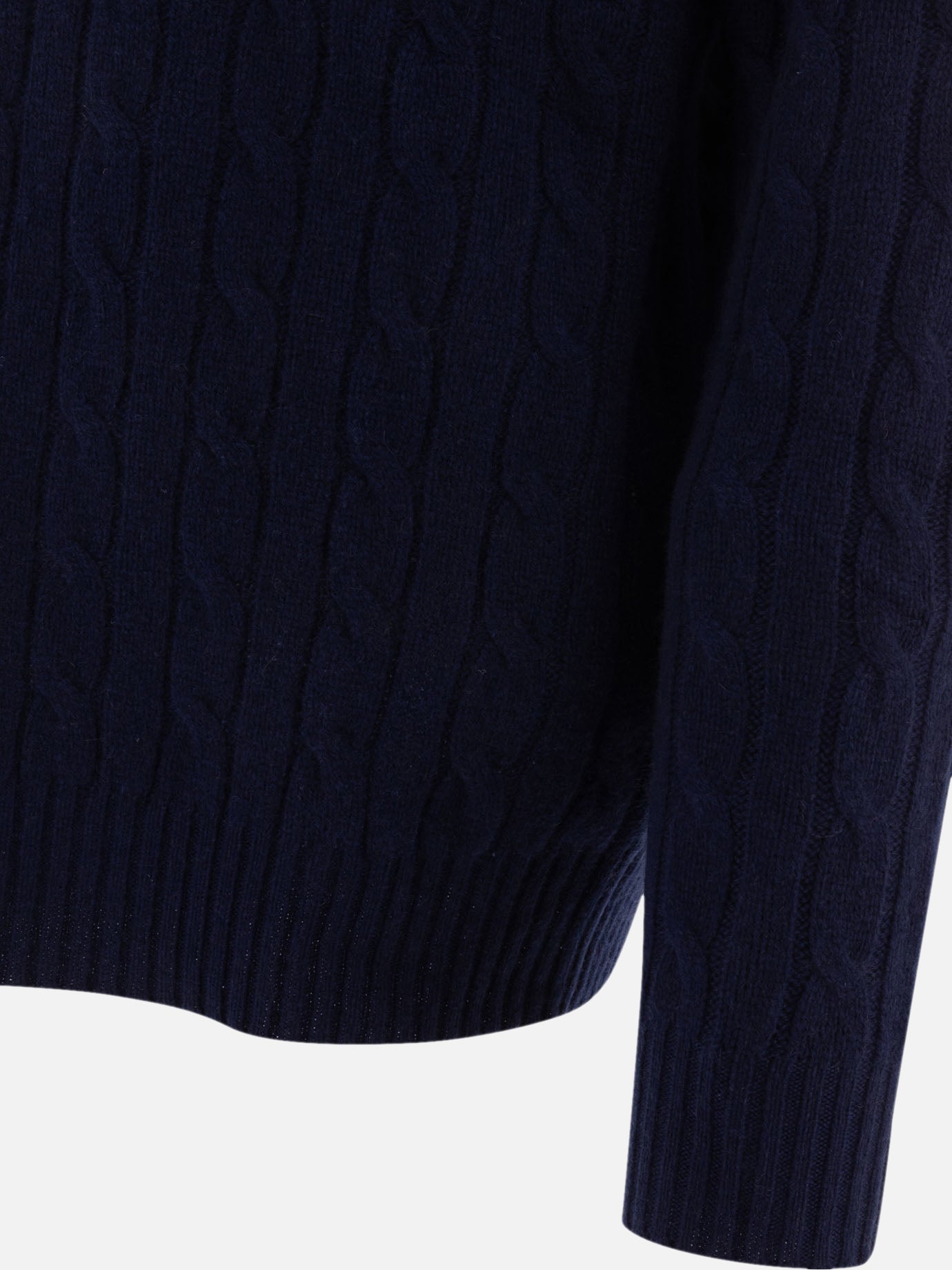 Crewneck sweaters Textured knit  Blue - Polo Ralph Lauren Men | PDP | VIETTI Online Store | thumbnail_2