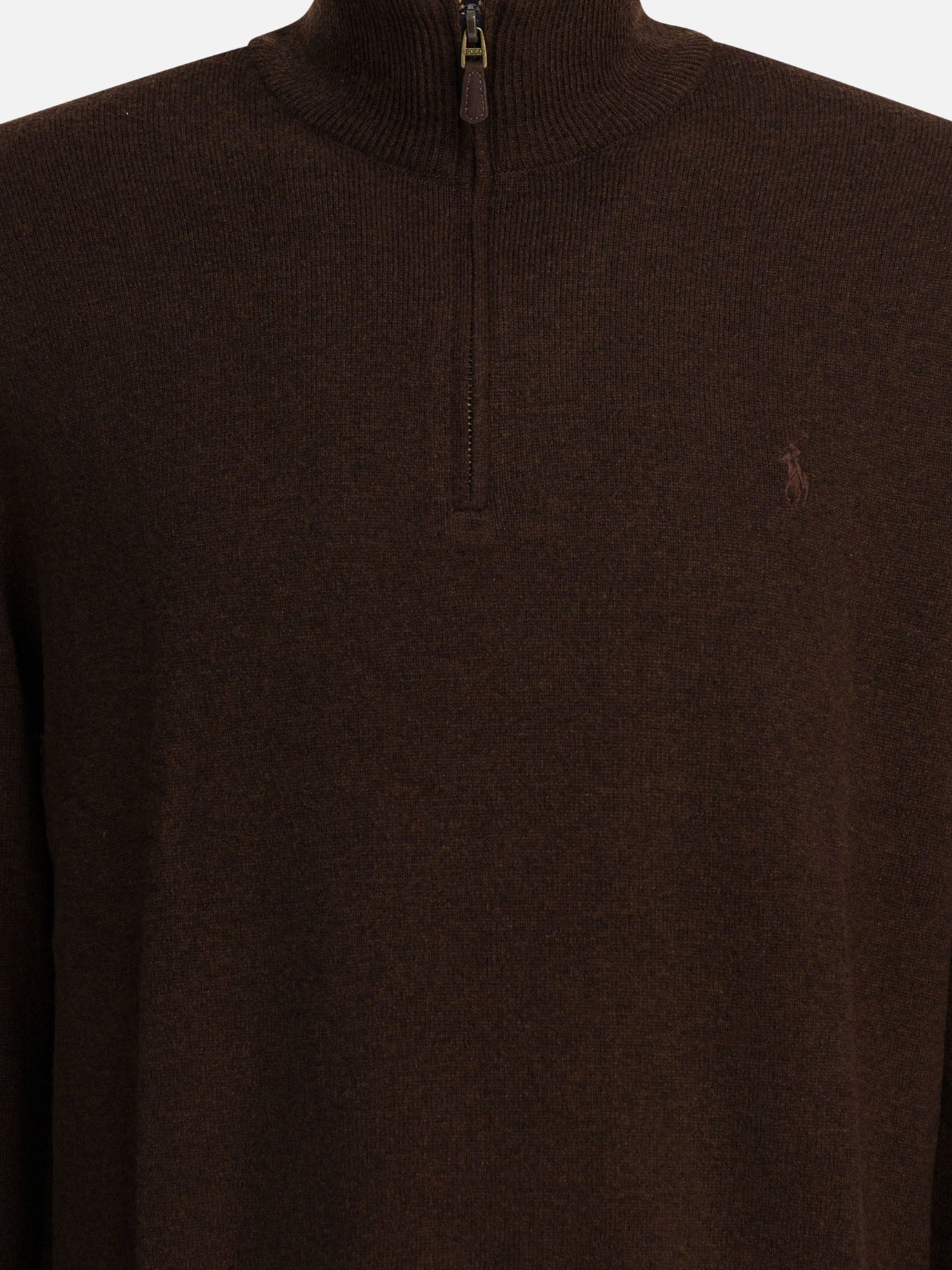 Half zip sweaters Logo  Brown - Polo Ralph Lauren Men | PDP | VIETTI Online Store | Zoom-Modal_3
