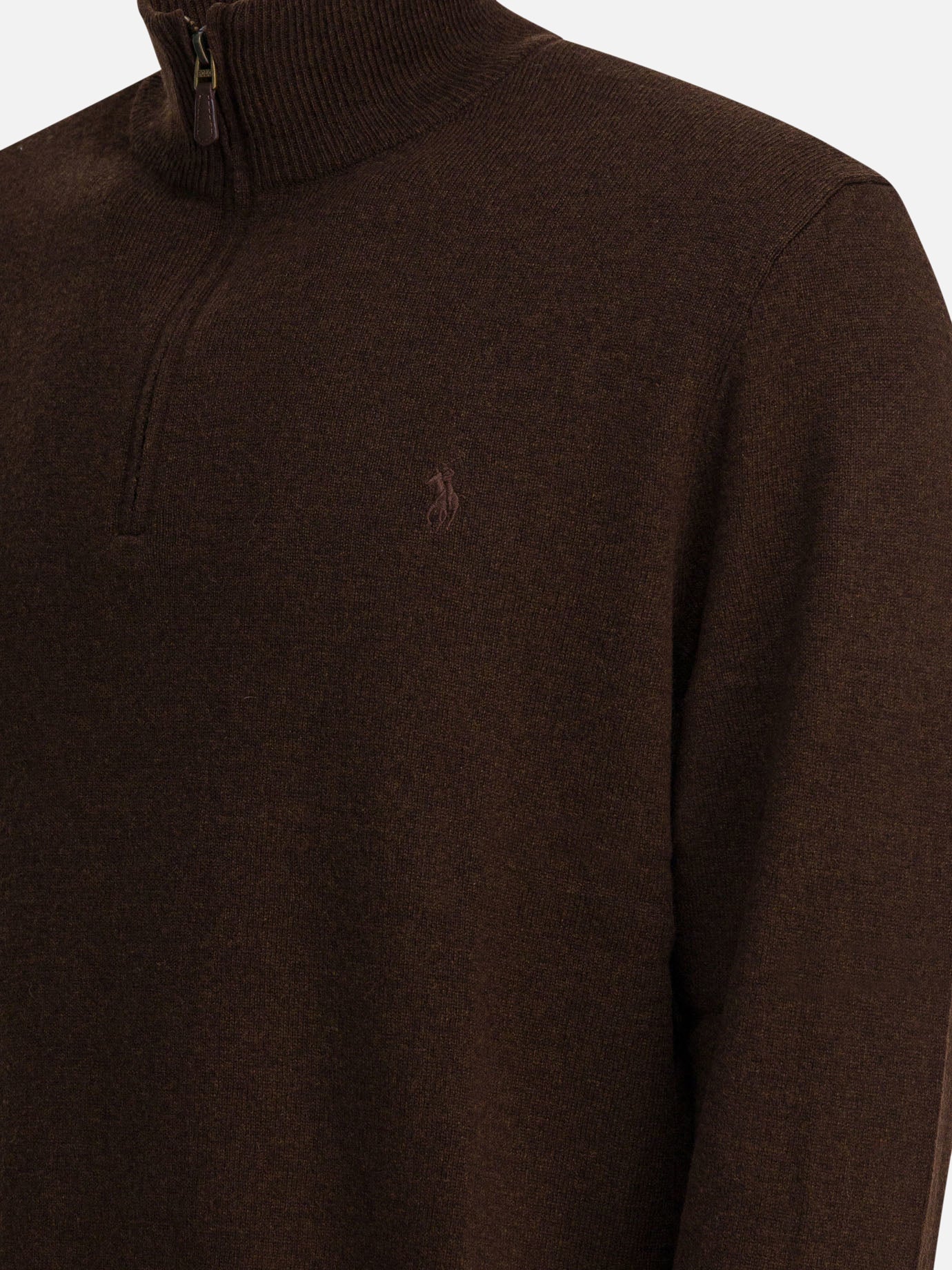 Half zip sweaters Logo  Brown - Polo Ralph Lauren Men | PDP | VIETTI Online Store | Zoom-Modal_4
