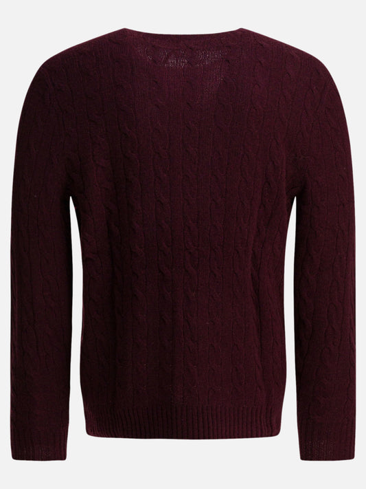 Crewneck sweaters Solid colour  Bordeaux - Polo Ralph Lauren Men | PDP | VIETTI Online Store | 2
