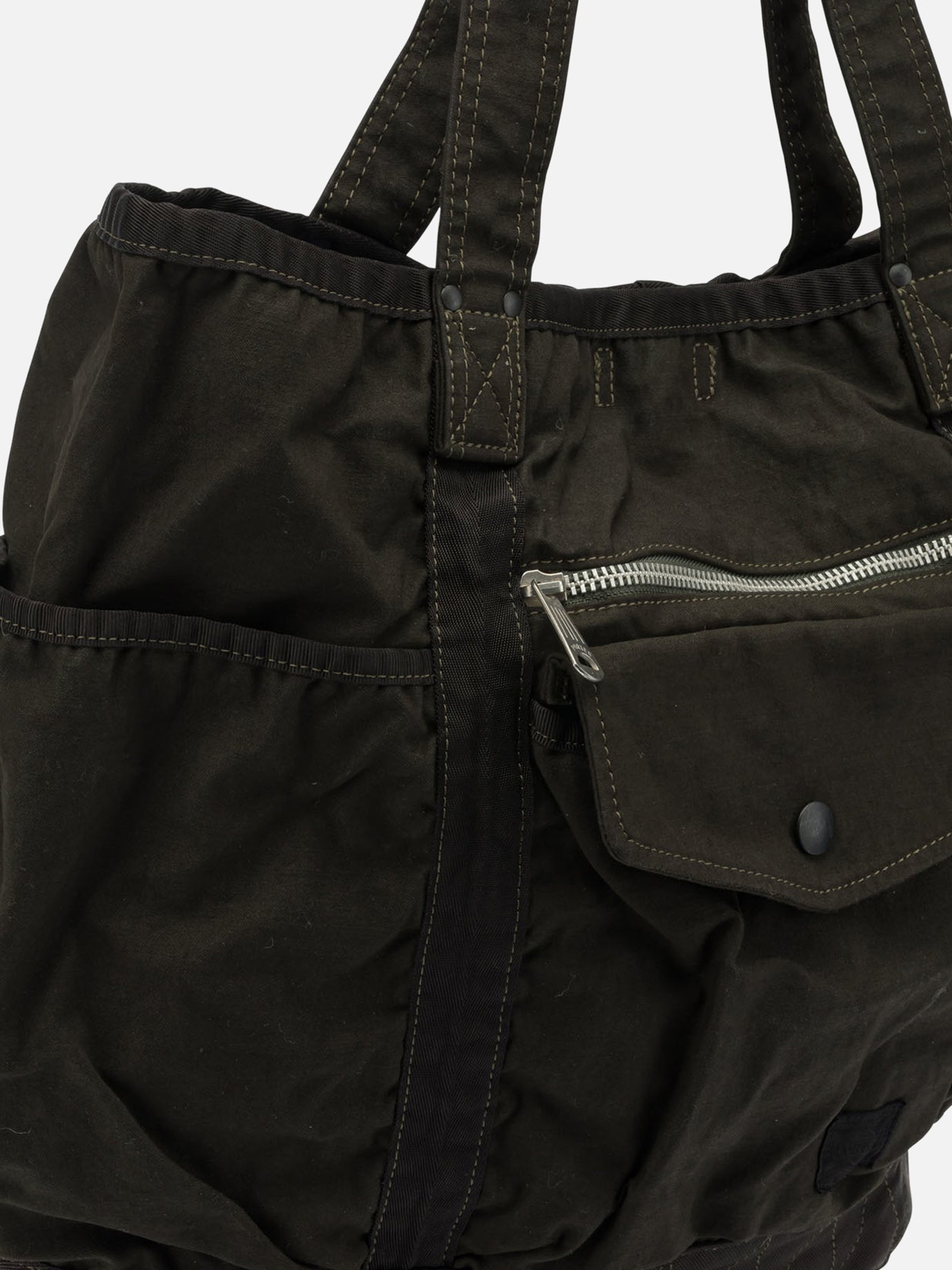 Medium bags 50% nylon 50% cotton  Green - Porter-Yoshida &amp; Co Men | PDP | VIETTI Online Store | thumbnail_4