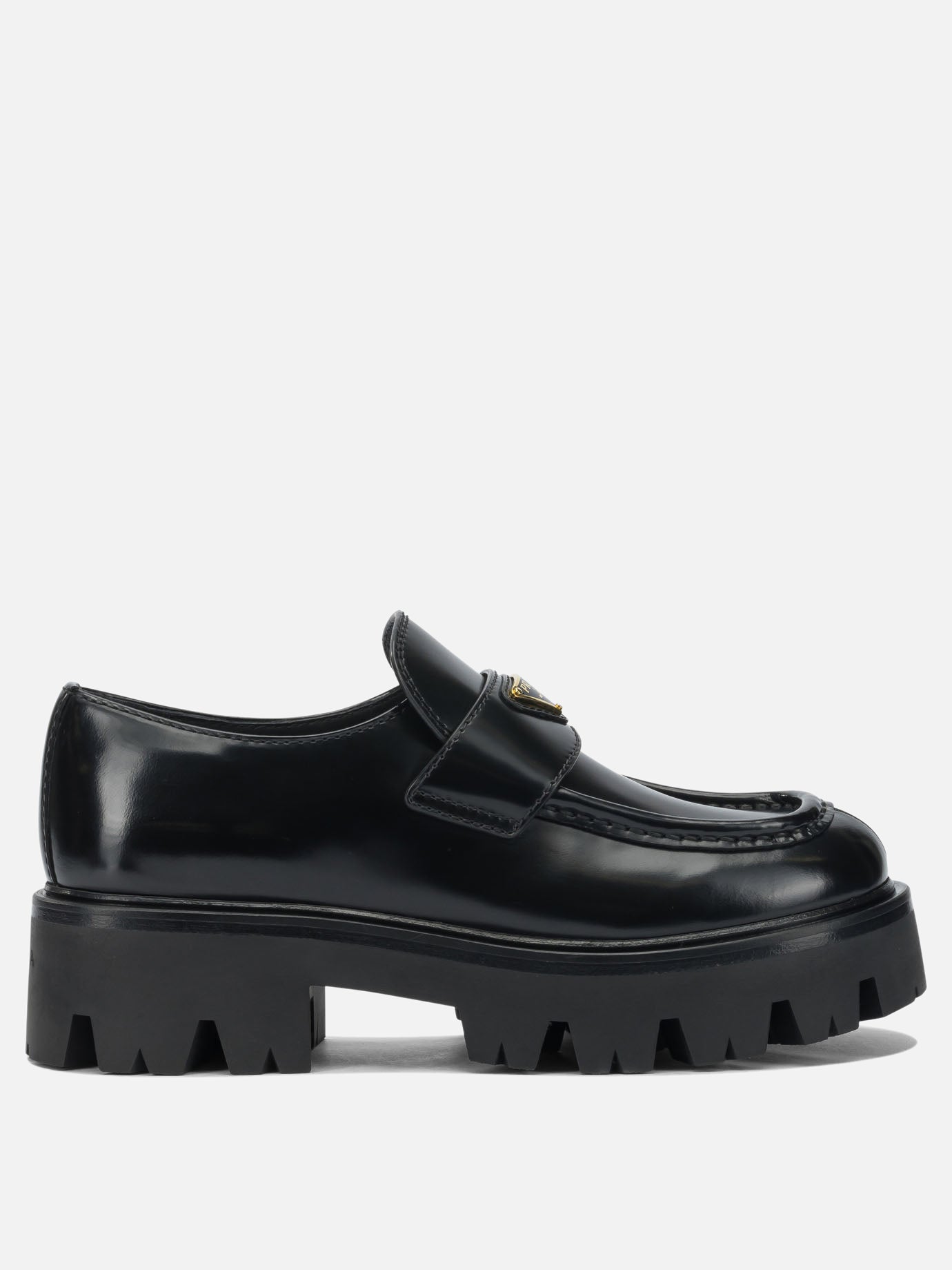 Loafers 100% calf leather  Black - Prada Women | PDP | VIETTI Online Store | Zoom-Modal

